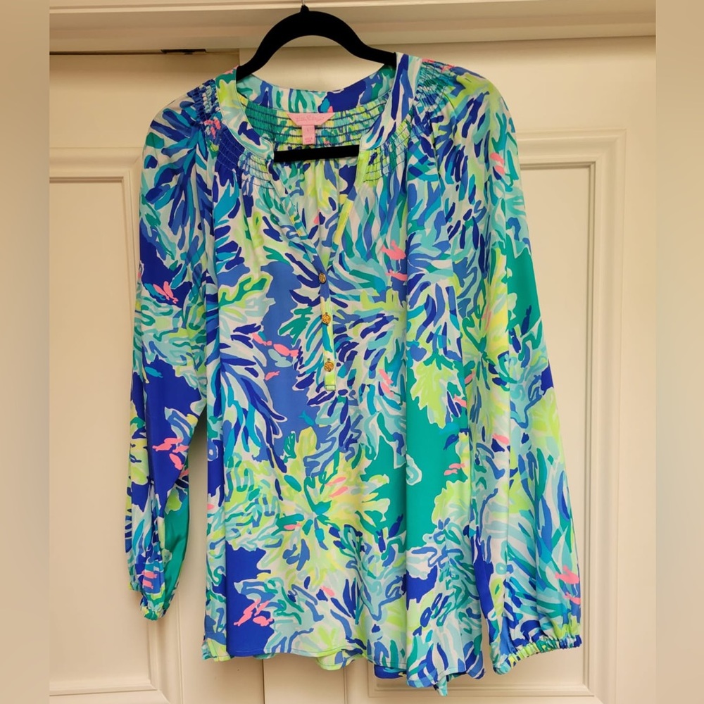 NWOT Lilly Pulitzer Elsa blouse
